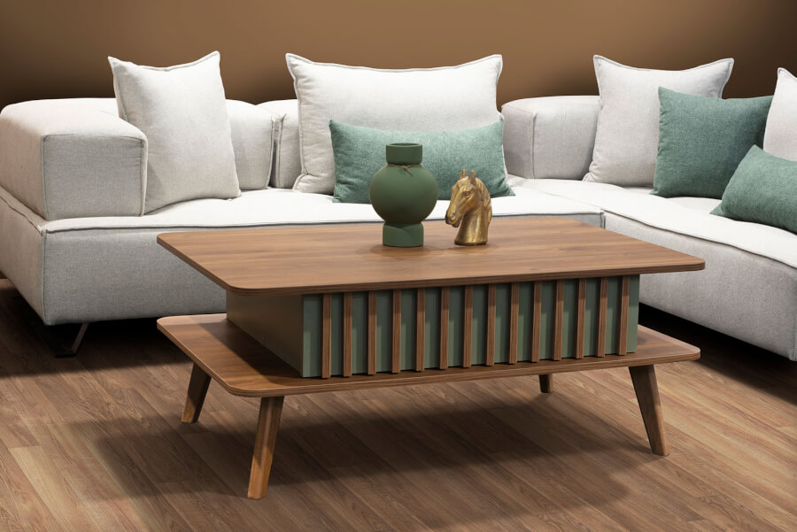 Ξύλινο Τραπεζάκι Σαλονιού Sixteen